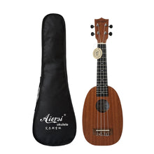 Load image into Gallery viewer, Aiersi brand 21 inch ukelele mahogany Soprano gecko ukulele musical instrument guitar