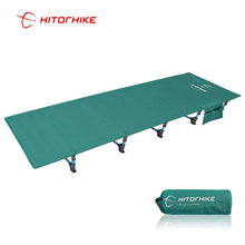 Load image into Gallery viewer, Hitorhike Camping Cot Compact Folding Cot Bed for Outdoor Backpacking Camping Cot Bed  Ultralight Folding Tent
