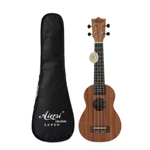 Load image into Gallery viewer, Aiersi brand 21 inch ukelele mahogany Soprano gecko ukulele musical instrument  guitar
